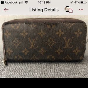 Re-Posh Louis Vuitton Wallet (well loved)